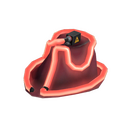 Strange Unusual Ludicrously Lunatic Lunon Fedora (Ignited Crest)