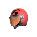 Unusual Death Racer's Helmet (It's a puzzle to me)