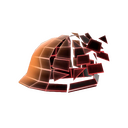 Unusual Defragmenting Hard Hat 17% (Omniscient Orb)