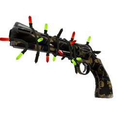 Festivized Killstreak Dead Reckoner Revolver (Battle Scarred)