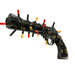 free tf2 item Festivized Dead Reckoner Revolver (Well-Worn)