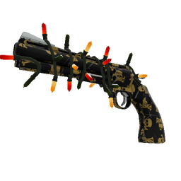 Festivized Professional Killstreak Dead Reckoner Revolver (Minimal Wear)