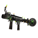 Strange Festivized Killstreak Shell Shocker Rocket Launcher (Well-Worn)