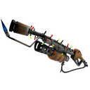 Unusual Festivized Professional Killstreak Turbine Torcher Flame Thrower (Well-Worn) (Isotope)