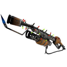 free tf2 item Festivized Turbine Torcher Flame Thrower (Well-Worn)