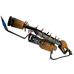 free tf2 item Strange Festivized Killstreak Turbine Torcher Flame Thrower (Minimal Wear)