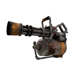 Strange Specialized Killstreak Brick House Minigun (Battle Scarred)