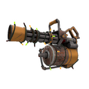 Strange Unusual Festivized Professional Killstreak Brick House Minigun (Field-Tested) (Isotope)