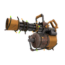 Unusual Festivized Specialized Killstreak Brick House Minigun (Minimal Wear)