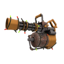 Unusual Festivized Professional Killstreak Brick House Minigun (Factory New) (Isotope)