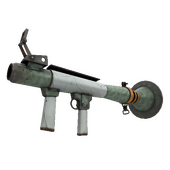 Unusual Aqua Marine Rocket Launcher (Field-Tested) (Hot)