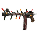 Strange Unusual Festivized Professional Killstreak Low Profile SMG (Well-Worn) (Hot)