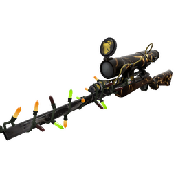 free tf2 item Festivized Specialized Killstreak Thunderbolt Sniper Rifle (Battle Scarred)