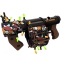 Unusual Festivized Professional Killstreak Carpet Bomber Stickybomb Launcher (Factory New) (Isotope)