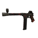 Strange Unusual Professional Killstreak Broken Record SMG (Battle Scarred) (Hot)