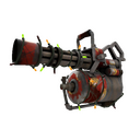 Strange Festivized Citizen Pain Minigun (Battle Scarred)
