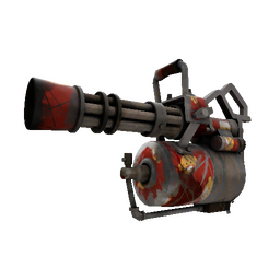 Strange Citizen Pain Minigun (Battle Scarred)