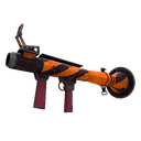 Pumpkin Plastered Rocket Launcher (Well-Worn)