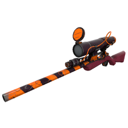 free tf2 item Pumpkin Plastered Sniper Rifle (Well-Worn)