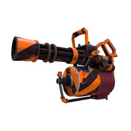 Pumpkin Plastered Minigun (Field-Tested)