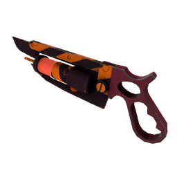 Pumpkin Plastered Ubersaw (Minimal Wear)