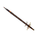 Pumpkin Plastered Claidheamh Mòr (Well-Worn)