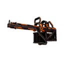 Pumpkin Plastered Brass Beast (Well-Worn)