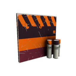 free tf2 item Unusual Pumpkin Plastered War Paint (Minimal Wear)