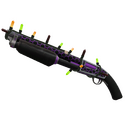 Unusual Festivized Professional Killstreak Hypergon Shotgun (Field-Tested) (Cool)
