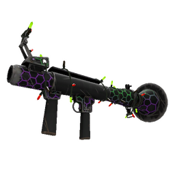 Strange Festivized Killstreak Hypergon Rocket Launcher (Field-Tested)