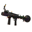 Strange Festivized Specialized Killstreak Hypergon Rocket Launcher (Battle Scarred)