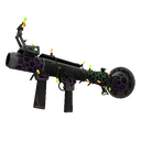 Unusual Festivized Killstreak Hypergon Rocket Launcher (Well-Worn) (Cool)