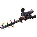 Unusual Festivized Specialized Killstreak Hypergon Sniper Rifle (Field-Tested) (Isotope)