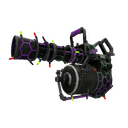 Unusual Festivized Killstreak Hypergon Minigun (Field-Tested) (Isotope)