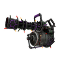 Strange Festivized Specialized Killstreak Hypergon Minigun (Battle Scarred)