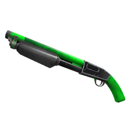 Strange Health and Hell (Green) Shotgun (Field-Tested)