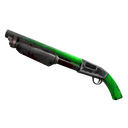 Strange Health and Hell (Green) Shotgun (Battle Scarred)