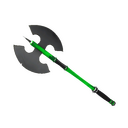 Strange Professional Killstreak Health and Hell (Green) Scotsman's Skullcutter (Minimal Wear)