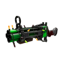 Strange Festivized Specialized Killstreak Health and Hell (Green) Iron Bomber (Well-Worn)