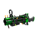 Strange Festivized Professional Killstreak Health and Hell (Green) Iron Bomber (Factory New)
