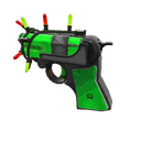 Strange Festivized Professional Killstreak Health and Hell (Green) Shortstop (Field-Tested)