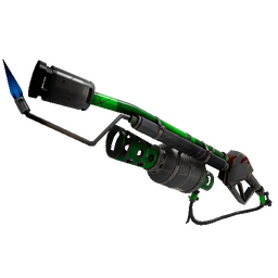 Strange Health and Hell (Green) Flame Thrower (Well-Worn)