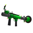 Unusual Festivized Professional Killstreak Health and Hell (Green) Rocket Launcher (Factory New) (Isotope)