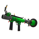 Unusual Festivized Health and Hell (Green) Rocket Launcher (Field-Tested) (Cool)