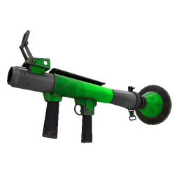 Strange Health and Hell (Green) Rocket Launcher (Field-Tested)
