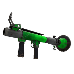 free tf2 item Health and Hell (Green) Rocket Launcher (Well-Worn)