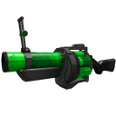 Unusual Professional Killstreak Health and Hell (Green) Grenade Launcher (Field-Tested) (Isotope)