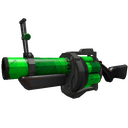 Unusual Specialized Killstreak Health and Hell (Green) Grenade Launcher (Field-Tested) (Isotope)