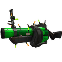 Strange Festivized Professional Killstreak Health and Hell (Green) Grenade Launcher (Well-Worn)