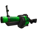 Unusual Health and Hell (Green) Grenade Launcher (Well-Worn) (Isotope)
